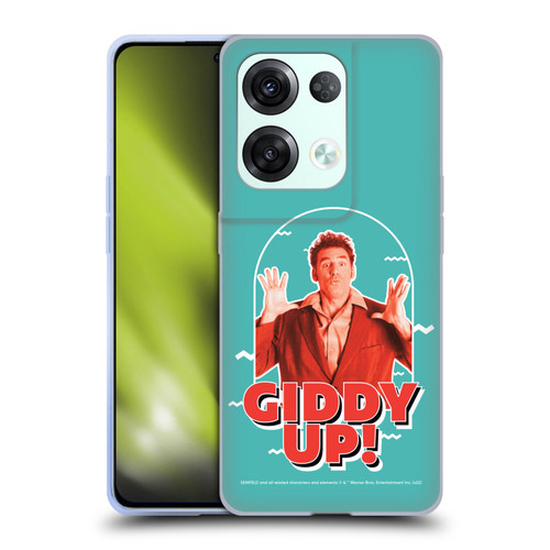 Seinfeld Graphics Giddy Up! Soft Gel Case for OPPO Reno8 Pro