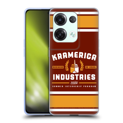 Seinfeld Graphics Kramerica Industries Soft Gel Case for OPPO Reno8 Pro
