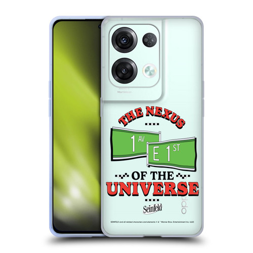 Seinfeld Graphics Nexus Of The Universe Soft Gel Case for OPPO Reno8 Pro