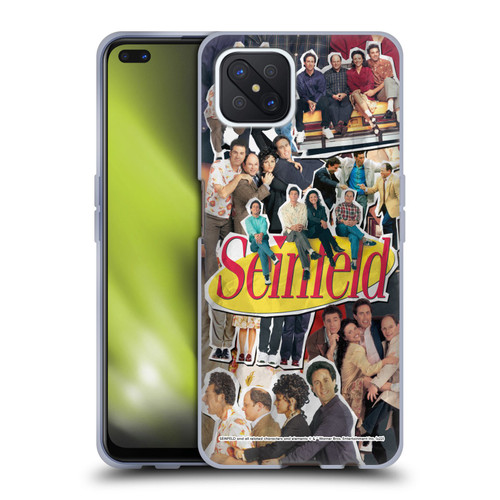Seinfeld Graphics Collage Soft Gel Case for OPPO Reno4 Z 5G