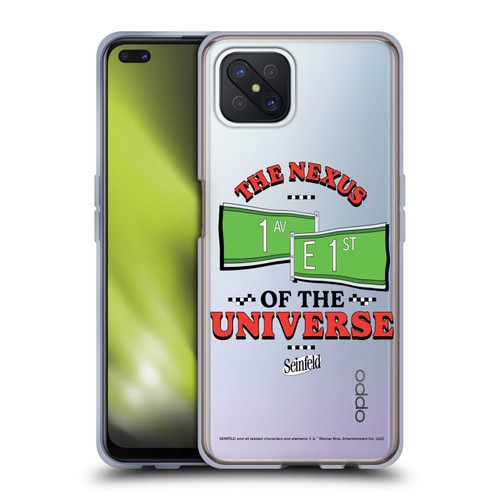 Seinfeld Graphics Nexus Of The Universe Soft Gel Case for OPPO Reno4 Z 5G