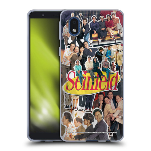 Seinfeld Graphics Collage Soft Gel Case for Samsung Galaxy A01 Core (2020)