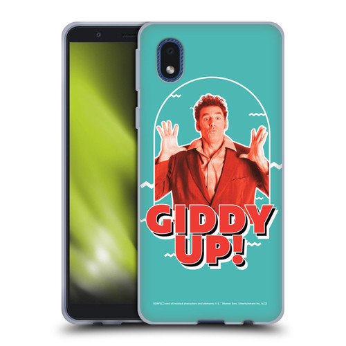 Seinfeld Graphics Giddy Up! Soft Gel Case for Samsung Galaxy A01 Core (2020)