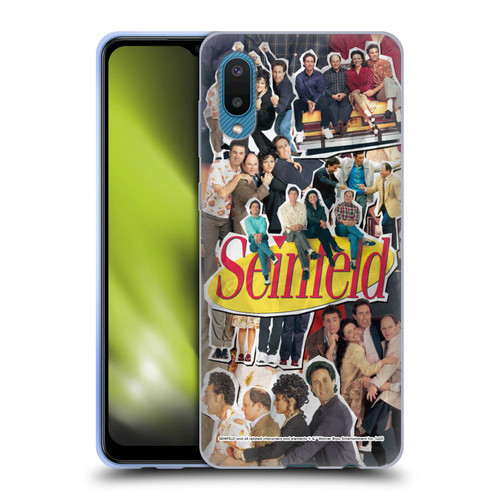 Seinfeld Graphics Collage Soft Gel Case for Samsung Galaxy A02/M02 (2021)