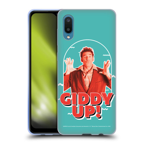 Seinfeld Graphics Giddy Up! Soft Gel Case for Samsung Galaxy A02/M02 (2021)