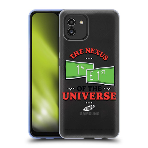 Seinfeld Graphics Nexus Of The Universe Soft Gel Case for Samsung Galaxy A03 (2021)