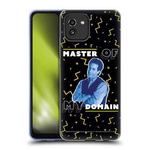 Seinfeld Graphics Master Of My Domain Soft Gel Case for Samsung Galaxy A03 (2021)