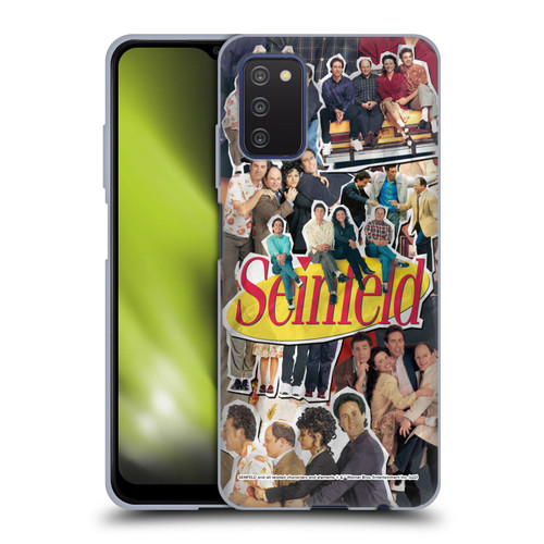 Seinfeld Graphics Collage Soft Gel Case for Samsung Galaxy A03s (2021)