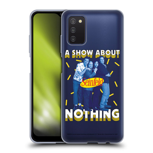 Seinfeld Graphics A Show About Nothing Soft Gel Case for Samsung Galaxy A03s (2021)