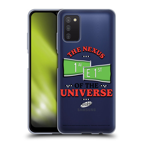 Seinfeld Graphics Nexus Of The Universe Soft Gel Case for Samsung Galaxy A03s (2021)
