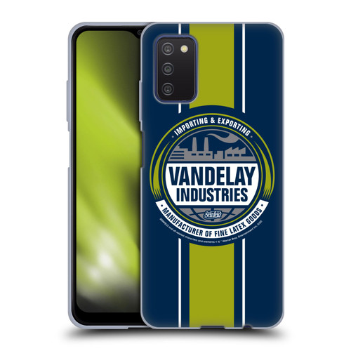 Seinfeld Graphics Vandelay Industries Soft Gel Case for Samsung Galaxy A03s (2021)