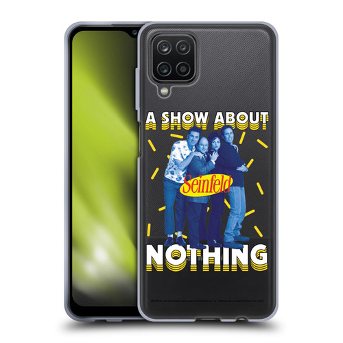 Seinfeld Graphics A Show About Nothing Soft Gel Case for Samsung Galaxy A12 (2020)