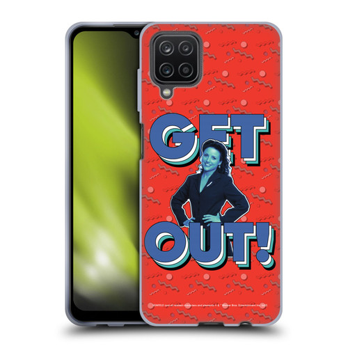 Seinfeld Graphics Get Out! Soft Gel Case for Samsung Galaxy A12 (2020)