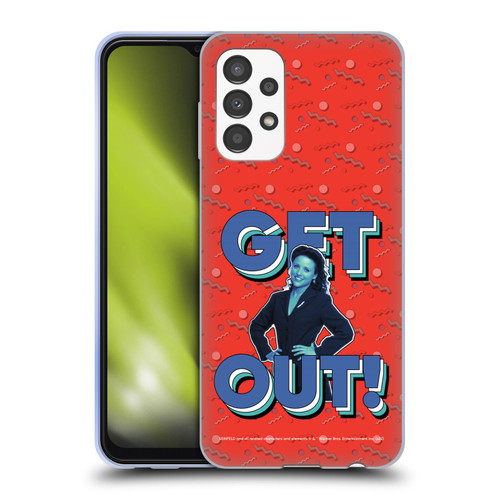 Seinfeld Graphics Get Out! Soft Gel Case for Samsung Galaxy A13 (2022)