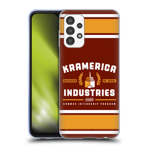 Seinfeld Graphics Kramerica Industries Soft Gel Case for Samsung Galaxy A13 (2022)