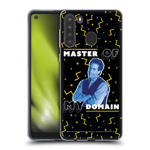 Seinfeld Graphics Master Of My Domain Soft Gel Case for Samsung Galaxy A21 (2020)