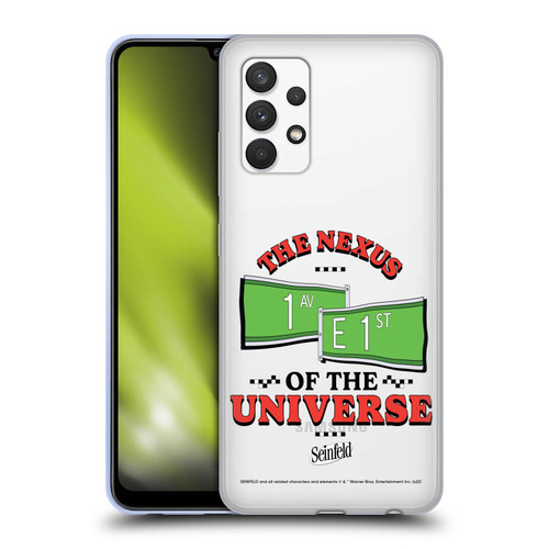 Seinfeld Graphics Nexus Of The Universe Soft Gel Case for Samsung Galaxy A32 (2021)