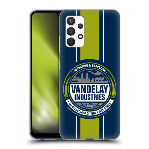 Seinfeld Graphics Vandelay Industries Soft Gel Case for Samsung Galaxy A32 (2021)