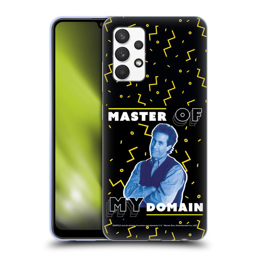 Seinfeld Graphics Master Of My Domain Soft Gel Case for Samsung Galaxy A32 (2021)