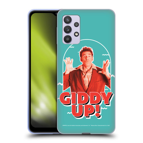 Seinfeld Graphics Giddy Up! Soft Gel Case for Samsung Galaxy A32 5G / M32 5G (2021)