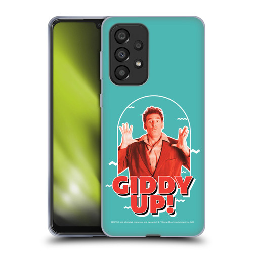 Seinfeld Graphics Giddy Up! Soft Gel Case for Samsung Galaxy A33 5G (2022)