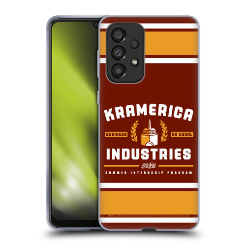 Seinfeld Graphics Kramerica Industries Soft Gel Case for Samsung Galaxy A33 5G (2022)