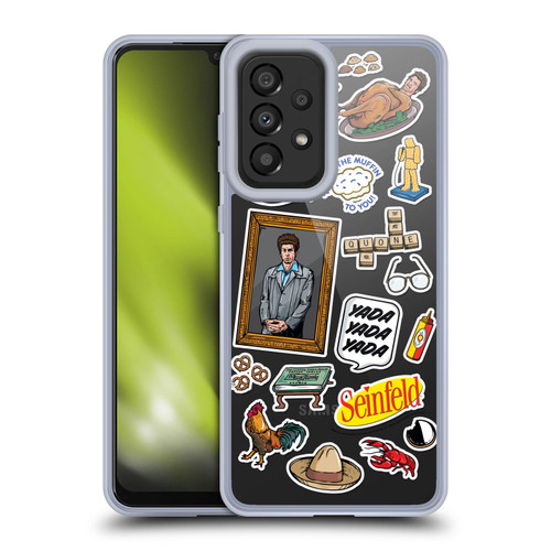 Seinfeld Graphics Sticker Collage Soft Gel Case for Samsung Galaxy A33 5G (2022)