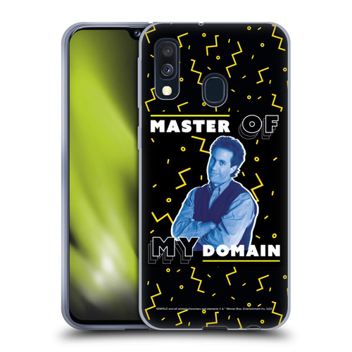 Seinfeld Graphics Master Of My Domain Soft Gel Case for Samsung Galaxy A40 (2019)