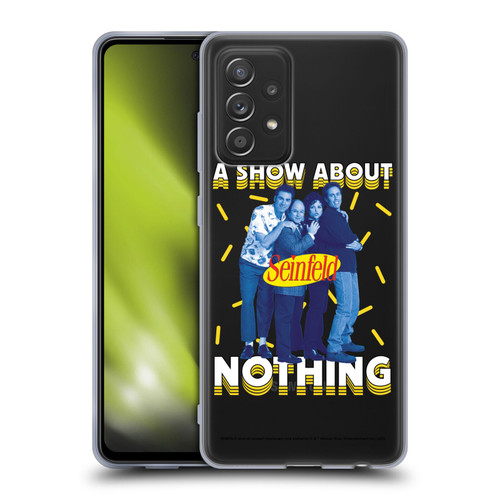 Seinfeld Graphics A Show About Nothing Soft Gel Case for Samsung Galaxy A52 / A52s / 5G (2021)