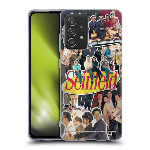 Seinfeld Graphics Collage Soft Gel Case for Samsung Galaxy A52 / A52s / 5G (2021)