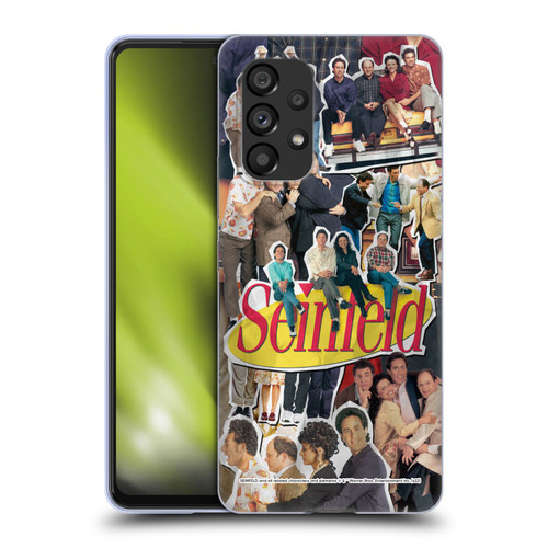 Seinfeld Graphics Collage Soft Gel Case for Samsung Galaxy A53 5G (2022)