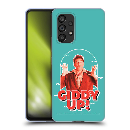 Seinfeld Graphics Giddy Up! Soft Gel Case for Samsung Galaxy A53 5G (2022)