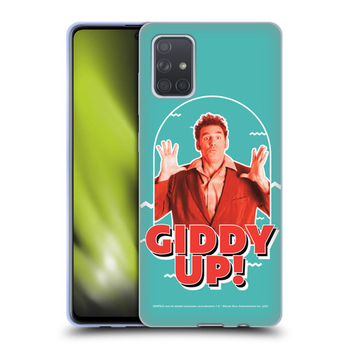 Seinfeld Graphics Giddy Up! Soft Gel Case for Samsung Galaxy A71 (2019)