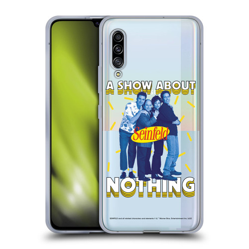 Seinfeld Graphics A Show About Nothing Soft Gel Case for Samsung Galaxy A90 5G (2019)
