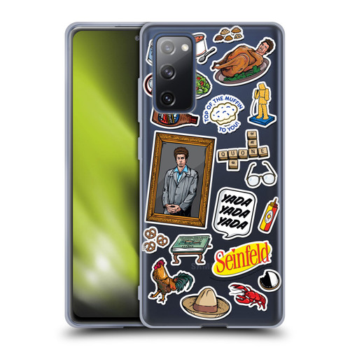 Seinfeld Graphics Sticker Collage Soft Gel Case for Samsung Galaxy S20 FE / 5G