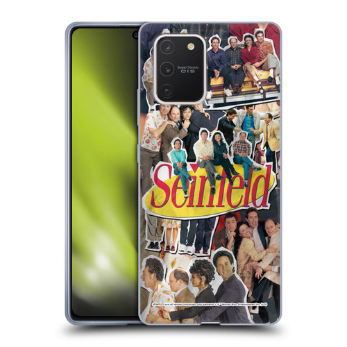 Seinfeld Graphics Collage Soft Gel Case for Samsung Galaxy S10 Lite
