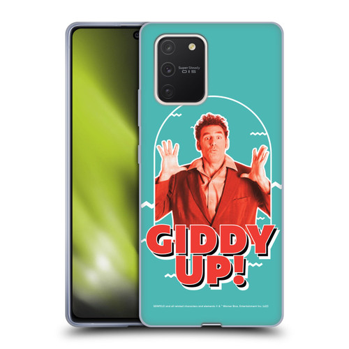 Seinfeld Graphics Giddy Up! Soft Gel Case for Samsung Galaxy S10 Lite