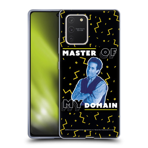 Seinfeld Graphics Master Of My Domain Soft Gel Case for Samsung Galaxy S10 Lite