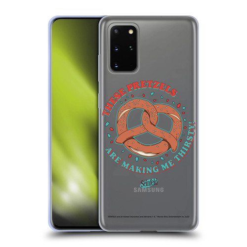 Seinfeld Graphics These Pretzels Soft Gel Case for Samsung Galaxy S20+ / S20+ 5G