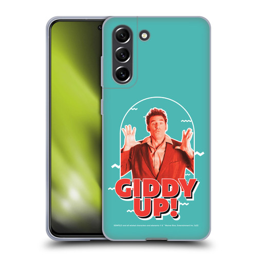 Seinfeld Graphics Giddy Up! Soft Gel Case for Samsung Galaxy S21 FE 5G