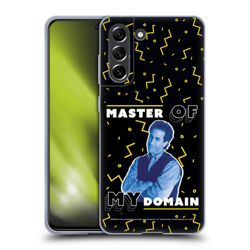 Seinfeld Graphics Master Of My Domain Soft Gel Case for Samsung Galaxy S21 FE 5G