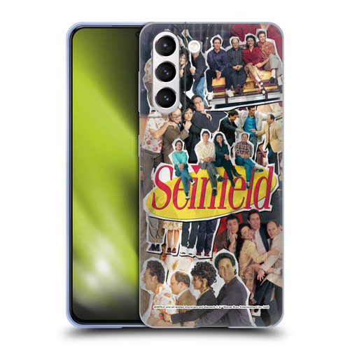 Seinfeld Graphics Collage Soft Gel Case for Samsung Galaxy S21 5G