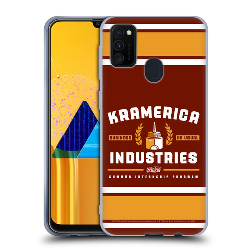 Seinfeld Graphics Kramerica Industries Soft Gel Case for Samsung Galaxy M30s (2019)/M21 (2020)