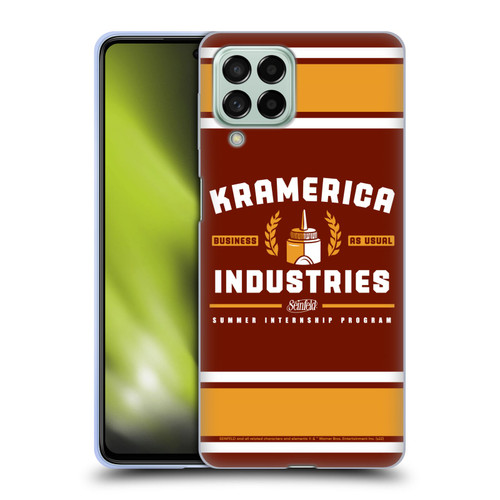 Seinfeld Graphics Kramerica Industries Soft Gel Case for Samsung Galaxy M53 (2022)