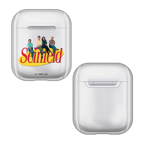 Seinfeld Graphics Logo Clear Hard Crystal Cover Case for Apple AirPods 1 1st Gen / 2 2nd Gen Charging Case