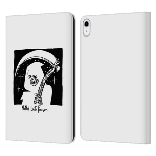 Matt Bailey Art Nothing Last Forever Leather Book Wallet Case Cover For Apple iPad 10.9 (2022)