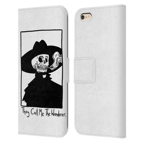 Matt Bailey Art They Call MeThe Wanderer Leather Book Wallet Case Cover For Apple iPhone 6 Plus / iPhone 6s Plus