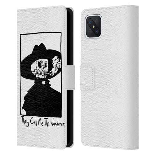 Matt Bailey Art They Call MeThe Wanderer Leather Book Wallet Case Cover For OPPO Reno4 Z 5G