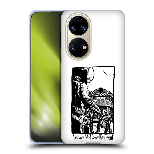 Matt Bailey Art Luck Won't Save Them Soft Gel Case for Huawei P50