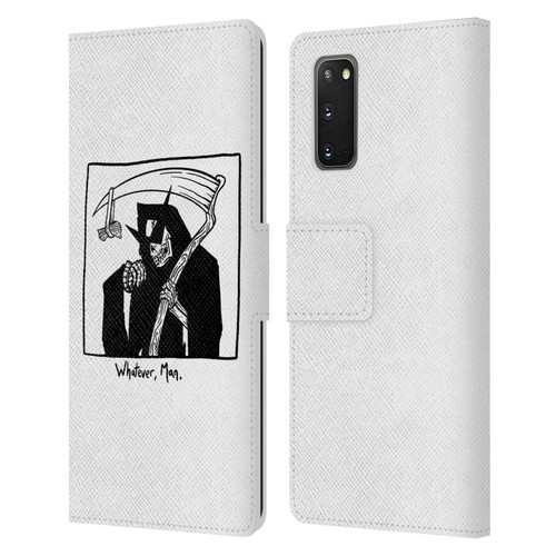 Matt Bailey Art Whatever Man Leather Book Wallet Case Cover For Samsung Galaxy S20 / S20 5G